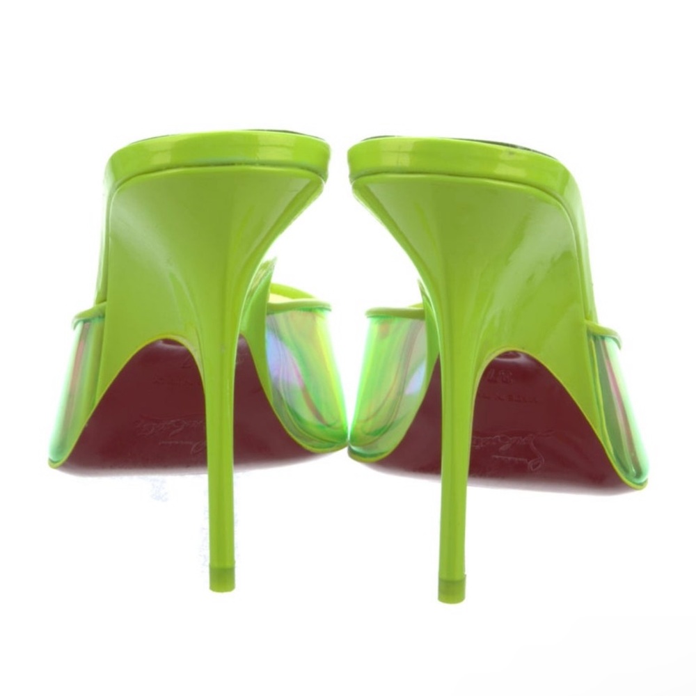 Christian Louboutin PVC Mules - Picture 5 of 6